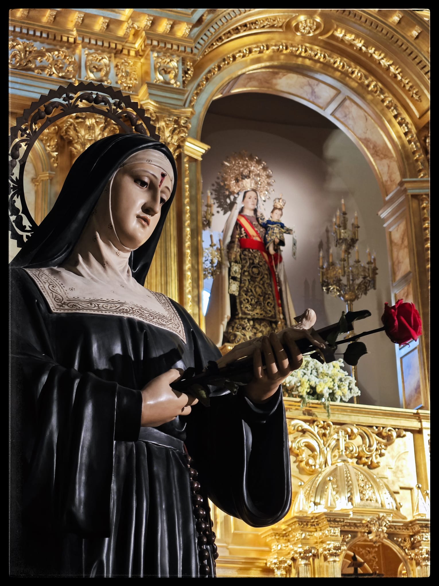 Santa Rrita Celebración de Santa Rita de Casia en la Parroquia Castrense de Santo ...