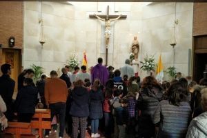 Bendición del niño Jesús. Parroquia Santa Maria de la Dehesa