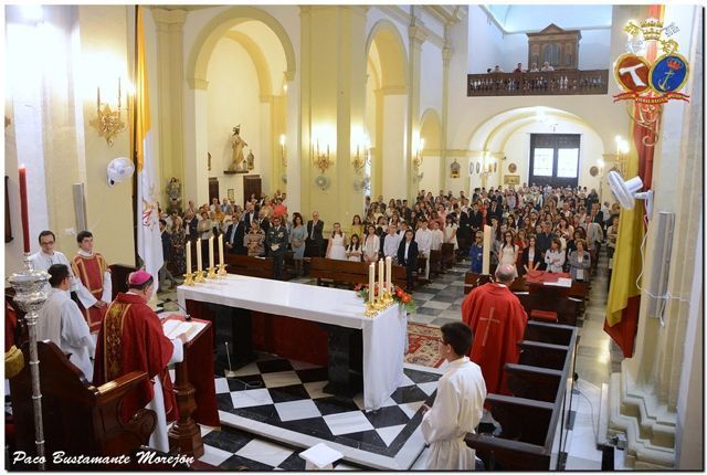 Confirmaciones en la Parroquia Vaticana y Castrense de San Francisco de Asís, de San Fernando (Cádiz)