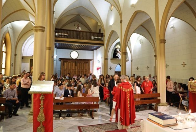 Confirmaciones en la Parroquia Castrense de la Inmaculada Concepción de Melilla