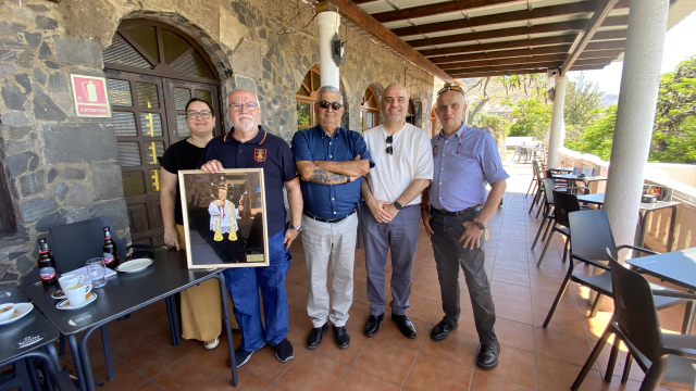 LA MAYORDOMÍA DE SAN JUAN NEPOMUCENO EN ICOD DE LOS VINOS ESTRECHA LAZOS CON LA COMANDANCIA NAVAL DE TENERIFE Y LOS VETERANOS DE AVIME 1537