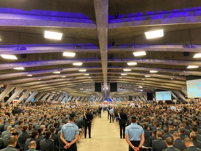Misa de clausura del 62 Encuentro Internacional de Militares por la Paz