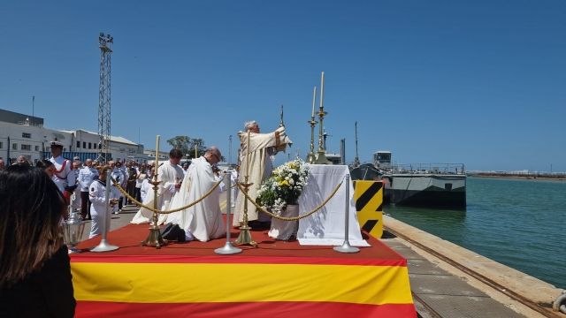 Bendición del Mar en el Arsenal de la Carraca de San Fernando, Cádiz