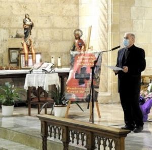 Presentación del nuevo libro del Pater Manuel Redondo Moreno, "EL SANTO CRISTO DEL CALVARIO. PANDEMIA COVID-19"