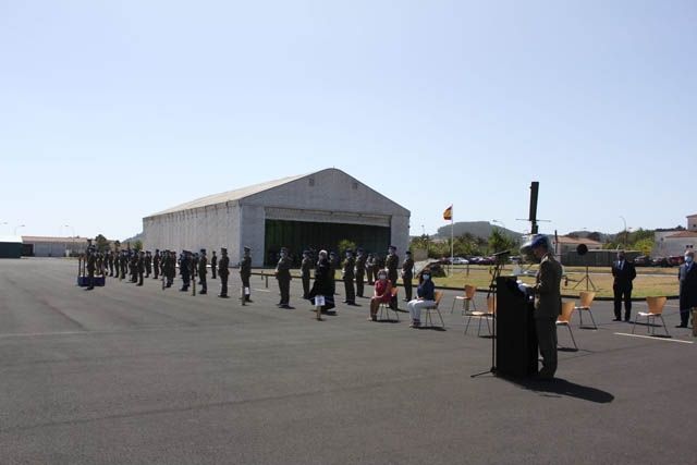 Relevo en la jefatura del Batallón de Helicópteros de Maniobra VI de Tenerife.