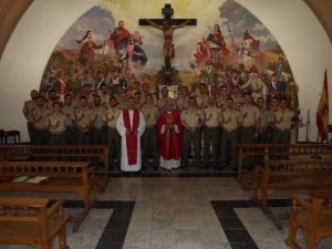 Confirmaciones en la Academia General Militar de Zaragoza