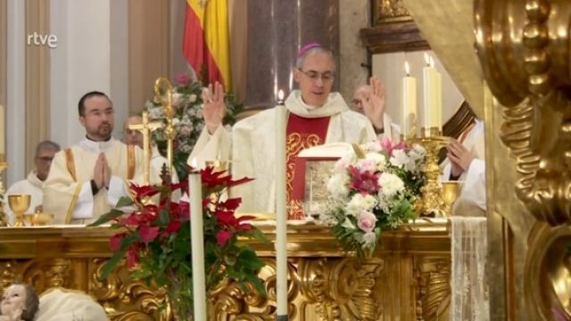 El Arzobispo Castrense Preside en la Catedral de las Fuerzas Armadas la Misa por la Paz
