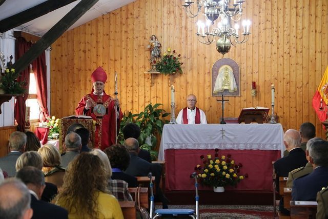 Los artilleros de Tenerife veneran a su Santa Patrona, Santa Bárbara