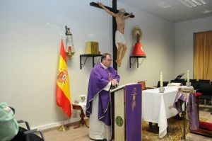 Miércoles de ceniza en la Academia de Oficiales de la Guardia Civil de Aranjuez