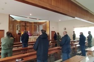Funeral por nuestro Pastor "D. Juan" en la Base Aérea de Matacán