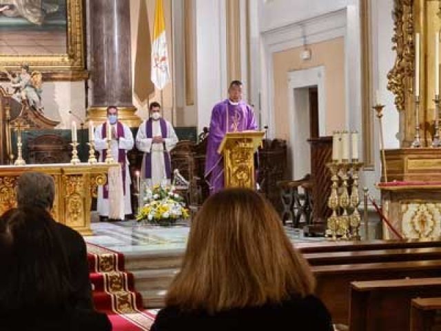 Funeral por D. Juan del Río en el primer aniversario de su fallecimiento en la Catedral de las Fuerzas Armadas