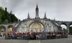 Misa de clausura del 61 Encuentro Internacional de Militares por la Paz.