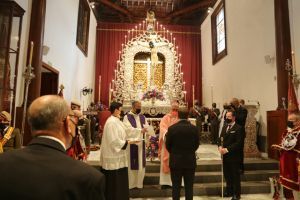 El Regimiento de Artillería de Campaña 93 de Tenerife renueva su promesa con el Santísimo Cristo de la Laguna