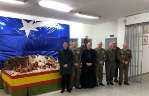 El Arzobispo Castrense visita la Prisión Militar y celebra la Navidad con los internos