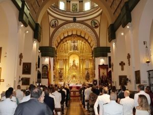 Celebración de la festividad de la Virgen del Carmen en la Parroquia Castrense de Santo Domingo de Cartagena