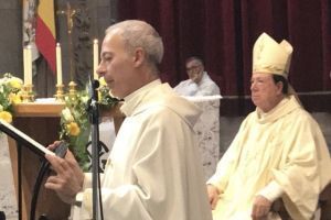 TOMA DE POSESION DE DON JAVIER ORPINELL COMO PÁRROCO CASTRENSE DE BARCELONA Y CAPELLÁN MAYOR DE LA II CIRCUNSCRIPCIÓN ECLESIÁSTICA