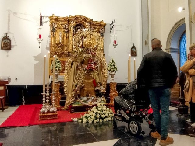 Festividad de la Candelaria en la Real Parroquia Castrense de Cádiz