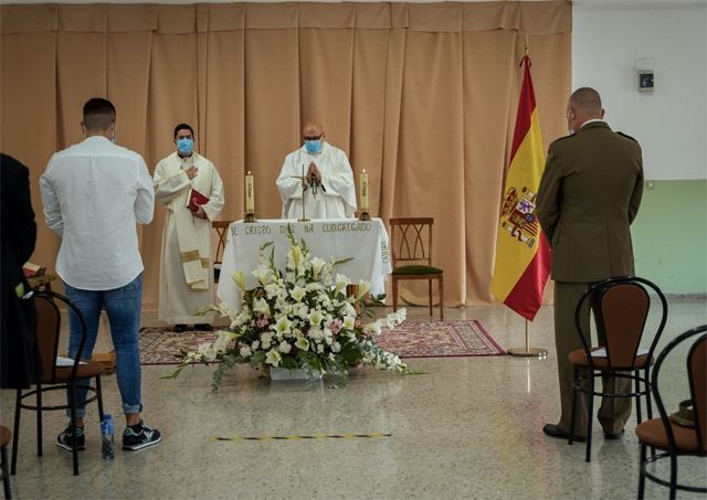Celebración de la Virgen de la Merced. Patrona del Centro Penitenciario Militar