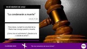 Cuaresma 16 de marzo de 2022