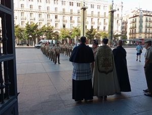 Celebración de Apóstol Santiago Real Iglesia Parroquial de San Fernando de Zaragoza