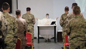“En el ejército, un sacerdote da razón de la vida que estás dispuesto a entregar”