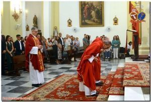 CONFIRMACIONES EN LA PARROQUIA VATICANA CASTRENSE DE SAN FRANCISO DE ASÍS, SAN FERNANDO, CADIZ
