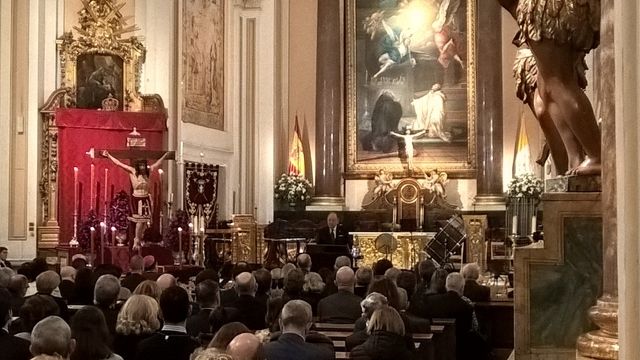 Pregón de Semana Santa del General Félix Sanz en la Catedral de las Fuerzas Armadas