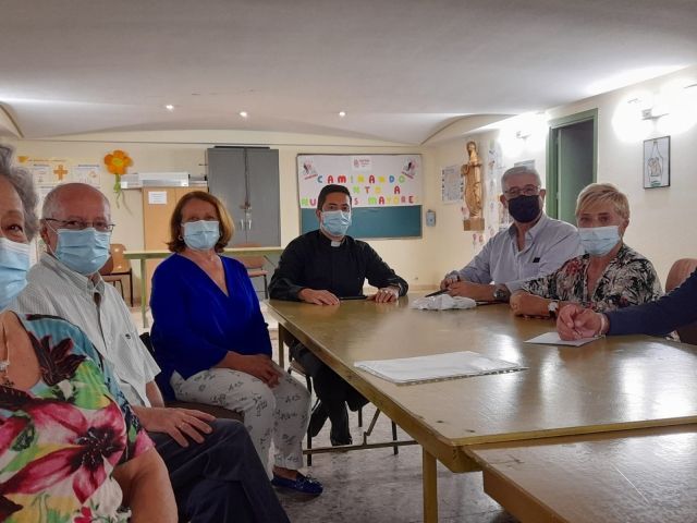 Reunión de Caritas Parroquial Castrense Alcalá