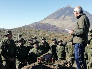 La SUIGE V de Tenerife camina al Teide