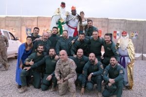 Navidad en Besmayah. Irak