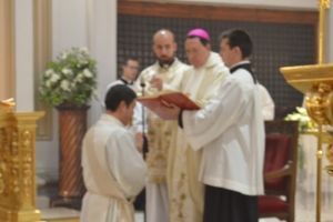 Ordenación de presbítero en la Catedral de las Fuerzas Armadas