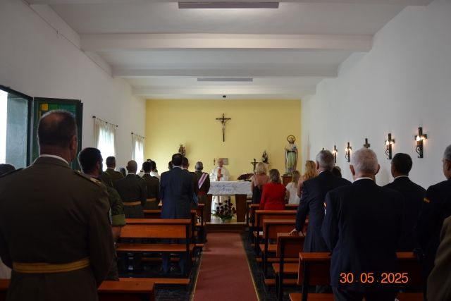 El Batallón de Zapadores XVI de la isla de Tenerife, celebra la festividad de su Santo Patrón