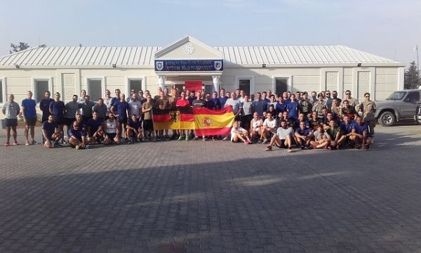 El Contingente PATRIOT español AT IV desplegado en Turquía celebra el Día de la Fiesta Nacional en la BA de Incirlik