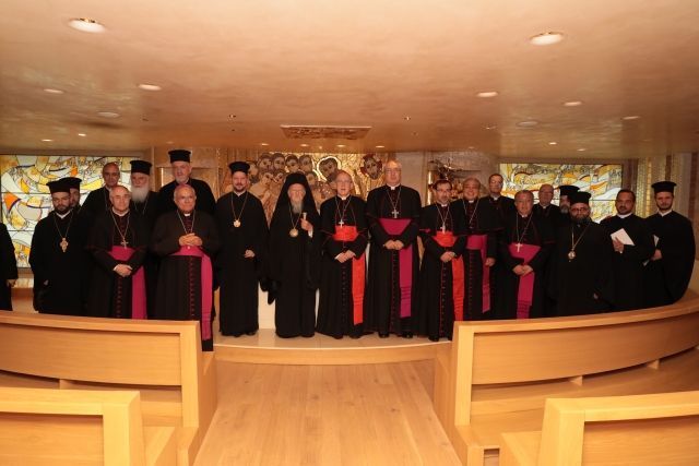El Patriarca ecuménico Bartolomé I visita la Conferencia Episcopal Española