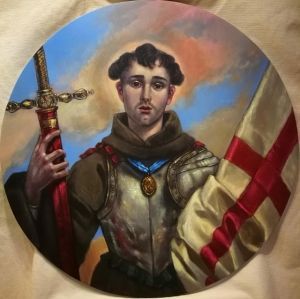 La iglesia de San Fernando de Zaragoza recibe un cuadro de San Juan de Capistrano