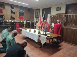 Santiago Apóstol en el Grupo de Caballería de la Guardia Civil