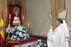 El Arzobispo Castrense preside el último día del Triduo a Nuestra Señora del Pilar en la Dirección General de la Guardia Civil
