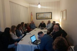 Preparación Campaña de Navidad de Cáritas Castrense en la Armada Madrid