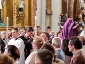 Conmemoración del Viernes Santo en la Catedral Castrense