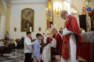 Confirmaciones en la Parroquia Vaticana Castrense de San Francisco de Asís, de San Fernando (Cádiz)