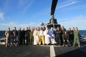 Los Reyes Magos Visitas la Fragata Santa María