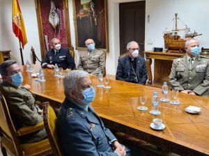 El Arzobispo Castrense visita a las Reales y Militares Órdenes de San Fernando y de San Hermenegildo