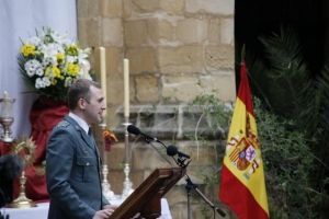 El teniente de la Guardia Civil Palomares Casero pregonó el Corpus de Baeza 2021