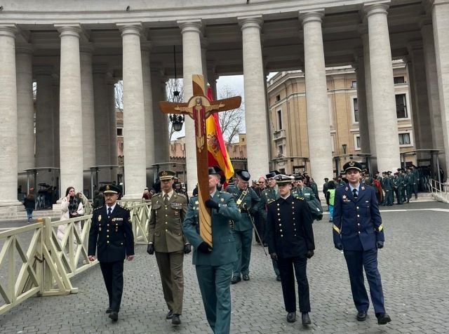 La Guardia Civil, peregrinos de esperanza en el Jubileo Militar en Roma
