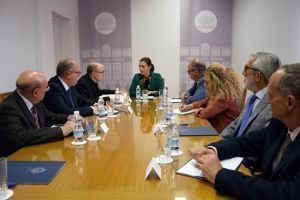 La Alcaldesa de San Fernando recibió a la Comisión Pro Corpus