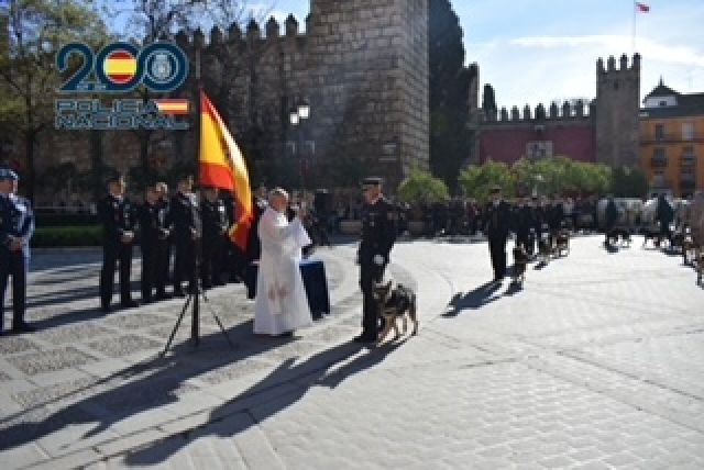 Bendición de los animales de la Policía Nacional en honor a San Antón