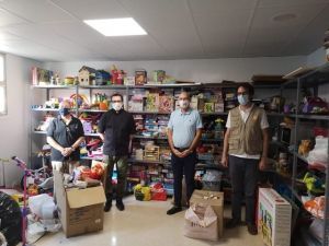 Cáritas Parroquial Castrense de Zaragoza envía juguetes a Líbano