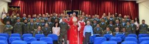 El Arzobispo Maronita de Tiro, administró los sacramentos de la iniciación cristiana a militares españoles destacados en el Líbano.