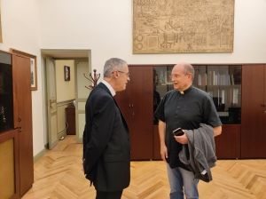 El Provincial de los Religiosos Terciarios Capuchinos visita el Arzobispado Castrense