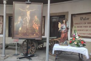 El Fuerte de Almeyda de la isla de Tenerife y el barrio del Toscal juntos en la celebración de la festividad del Cristo de Paso Alto